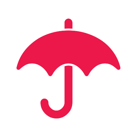 Sex Worker Red Umbrella Icon